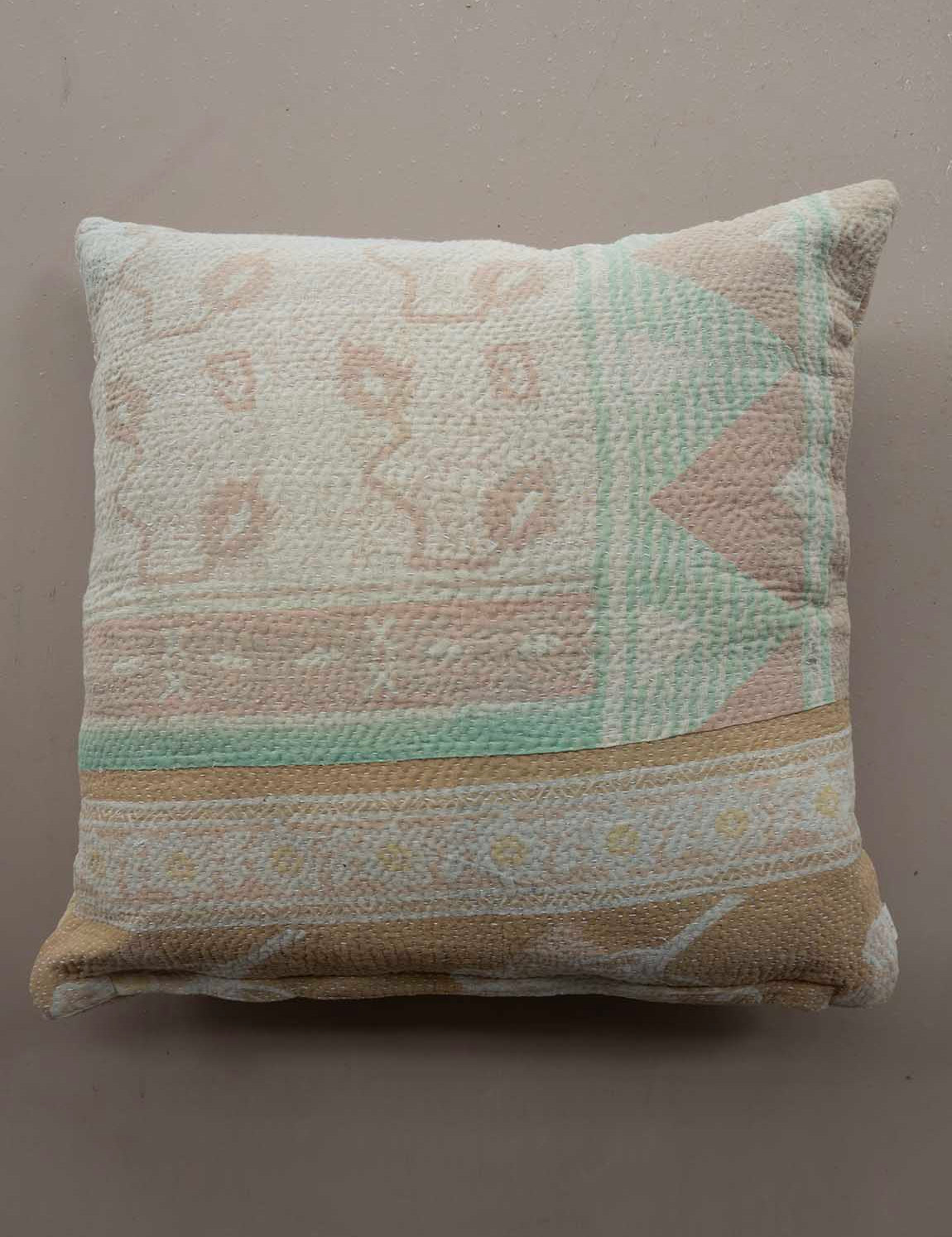 Indisk kantha pude M  - 853