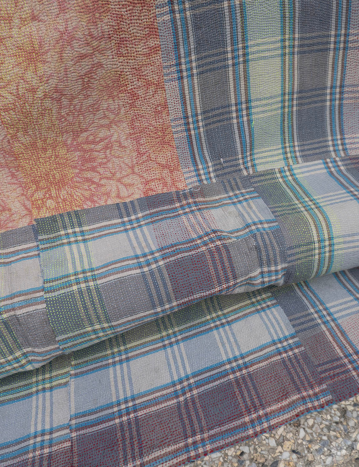 Indisk kantha sengetæppe - 854