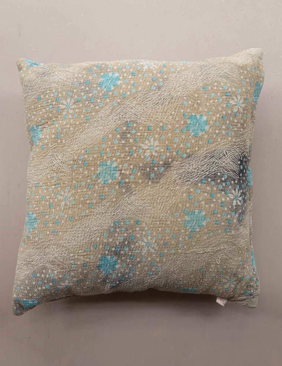 Indisk kantha pude M  - 854
