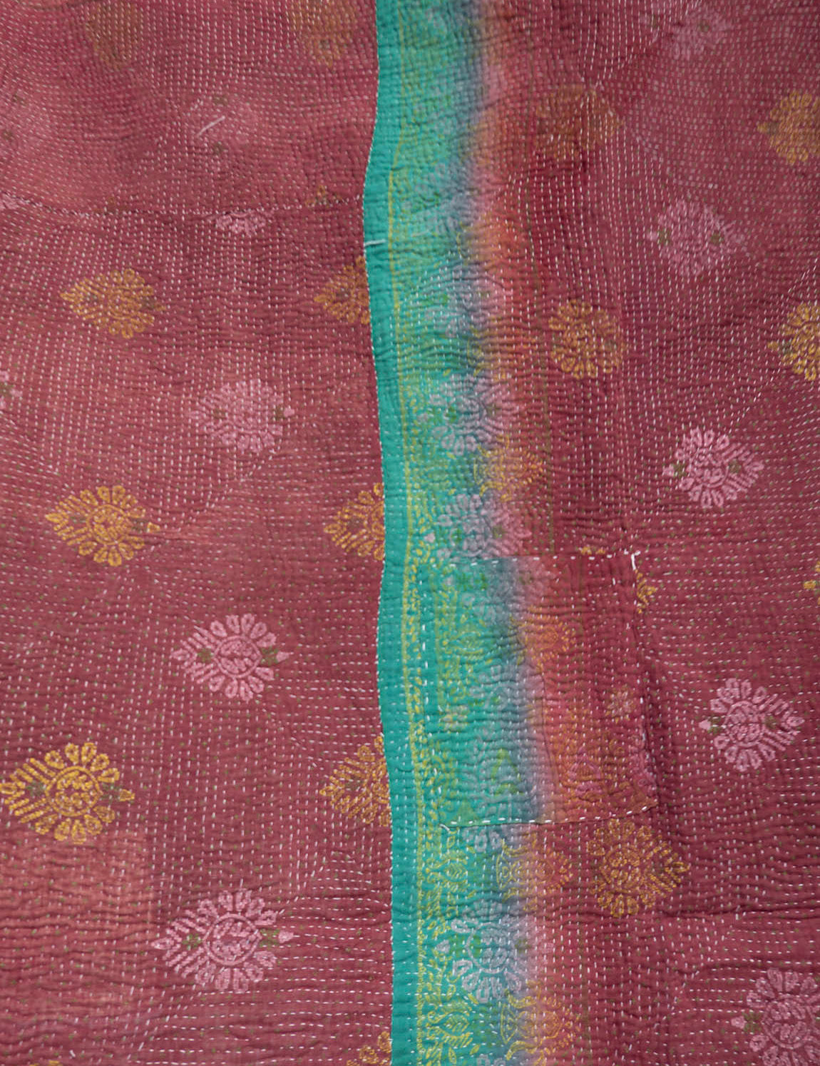 Indisk kantha sengetæppe - 862