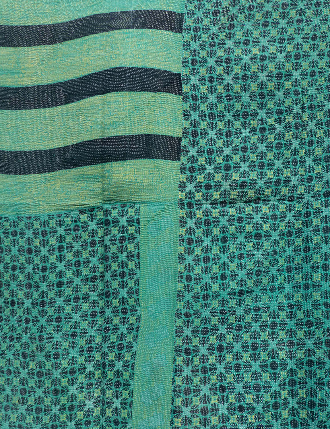 Indisk kantha sengetæppe - 863