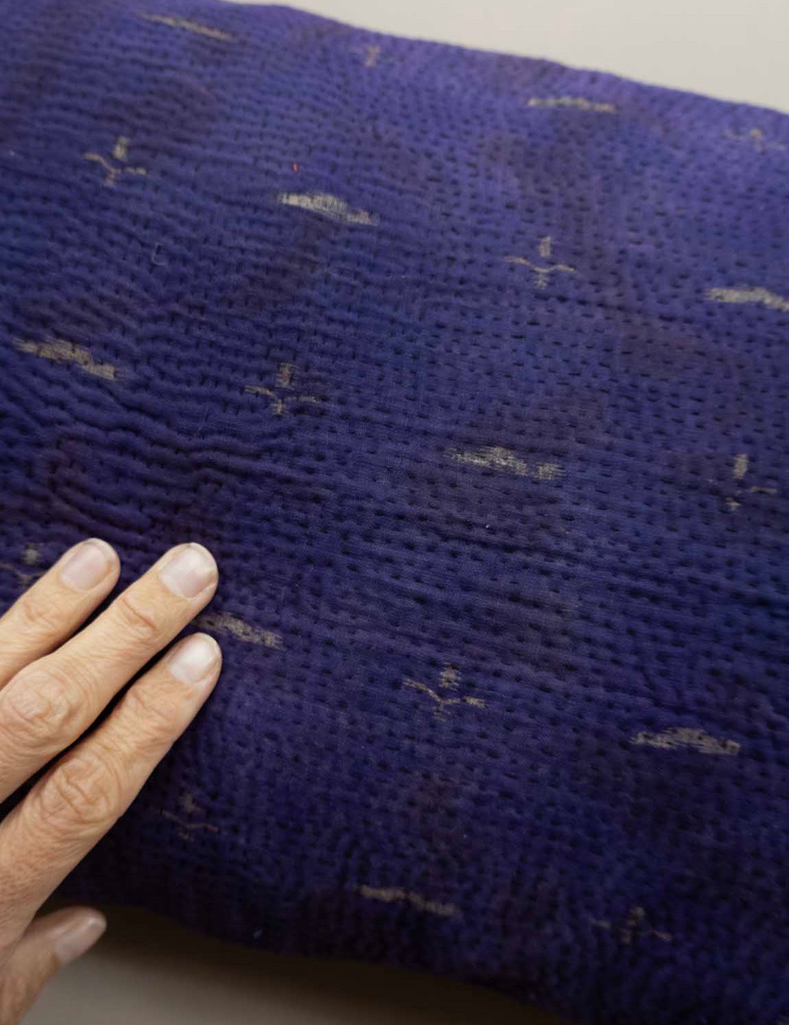 Indisk kantha pude S - 866