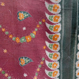 Indisk kantha sengetæppe - 869