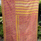 Indisk kantha sengetæppe - 872