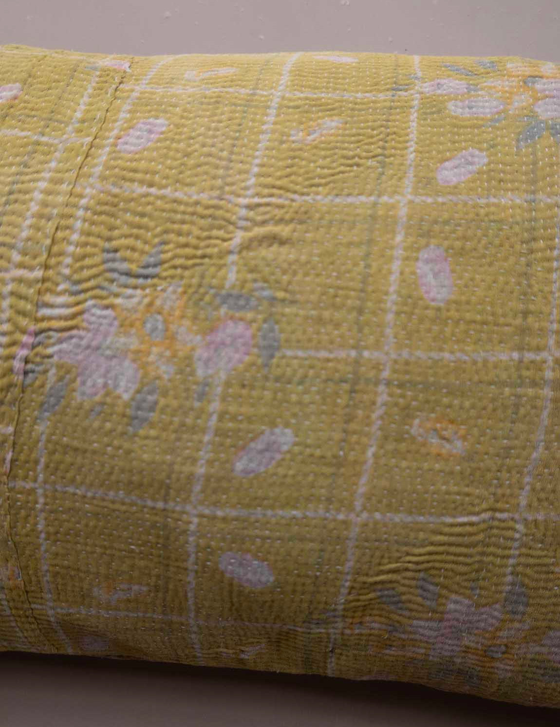 Indisk kantha pude S - 875