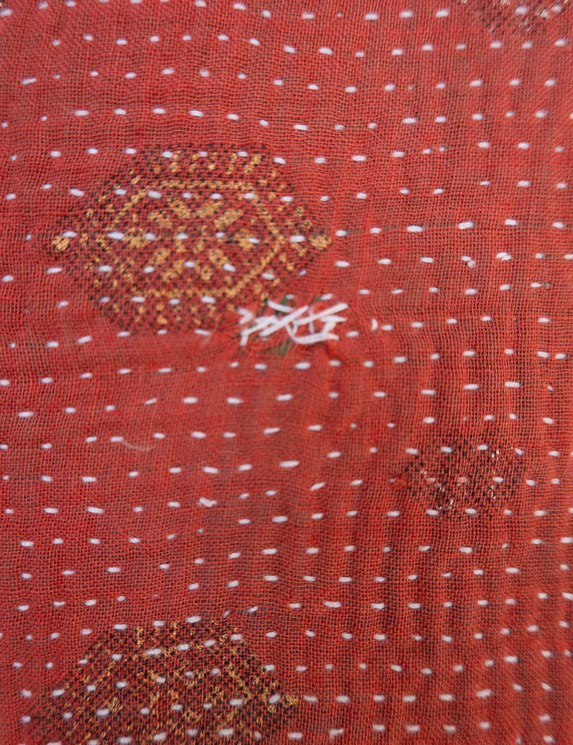 Indisk kantha pude M  - 879