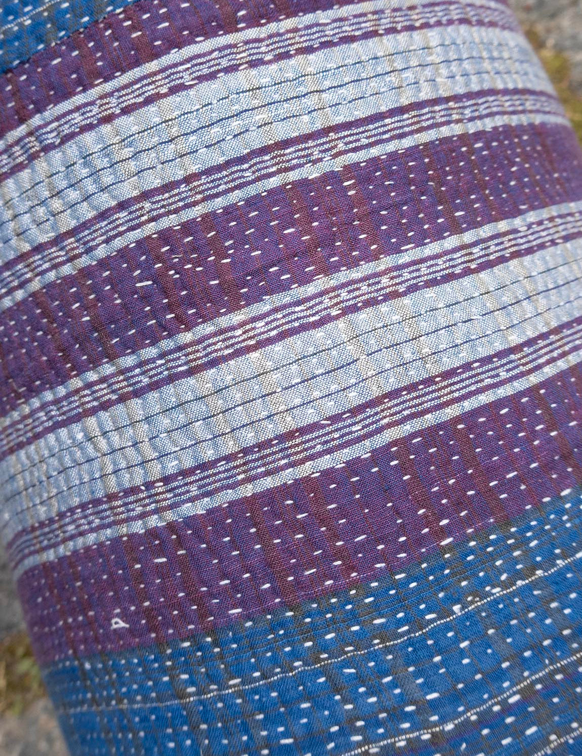 Indisk kantha pude Cylinder - 893