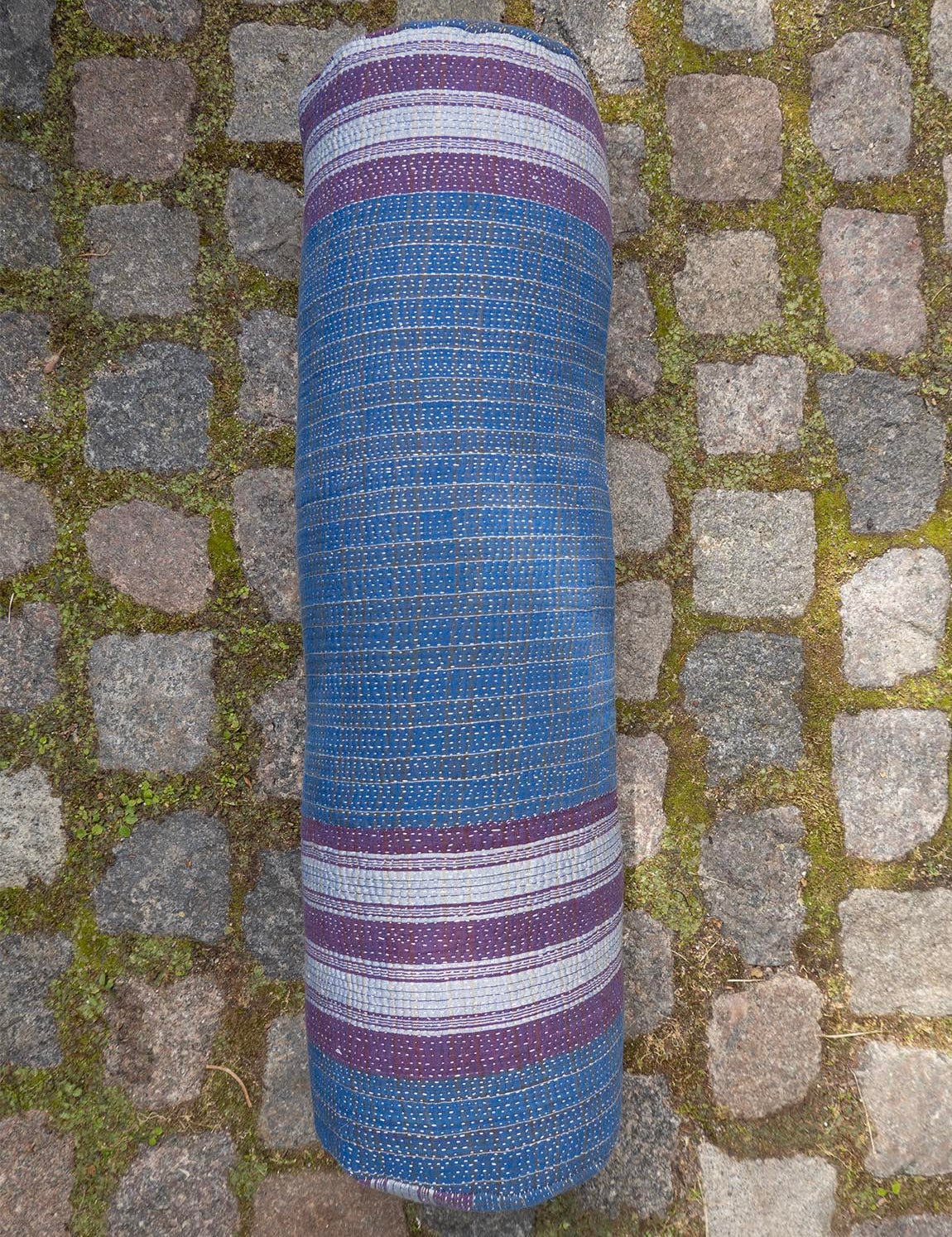 Indisk kantha pude Cylinder - 893