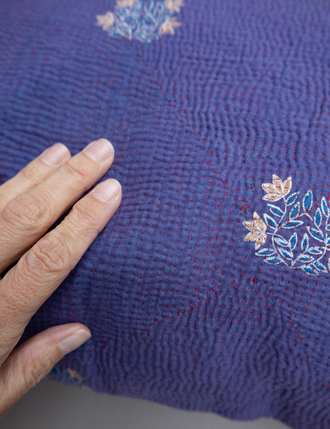 Indisk kantha pude XL - 909