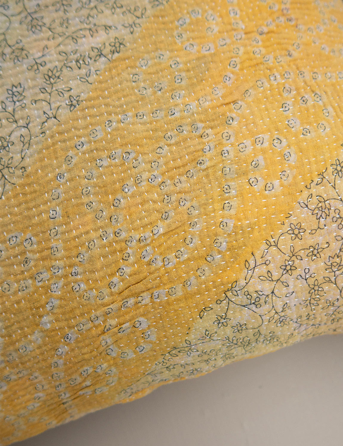 Indisk kantha pude XL - 910