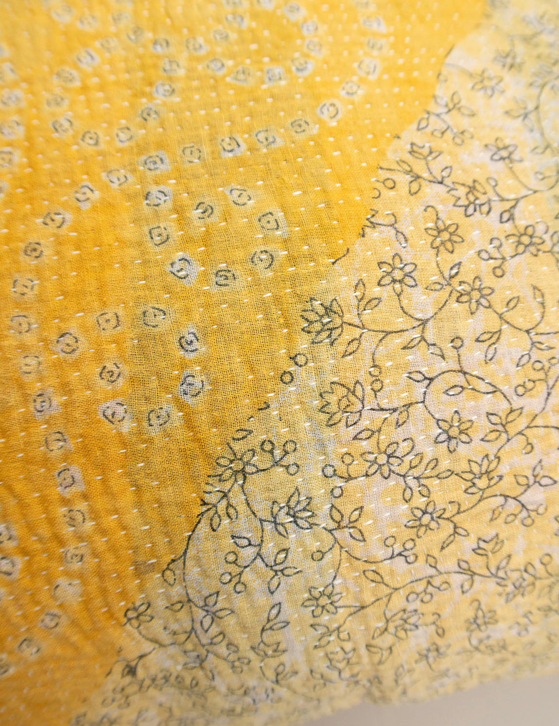 Indisk kantha pude XL - 910