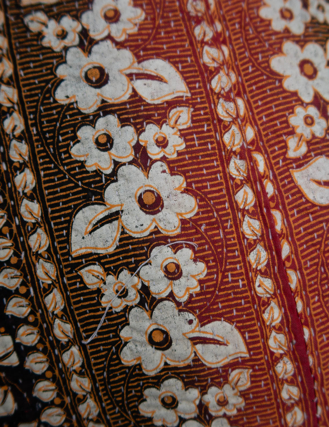 Indisk kantha pude M  - 914