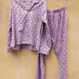Pyjamas Blockprint - Winter Candy