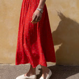 Summer Skirt - 95 Bright Red