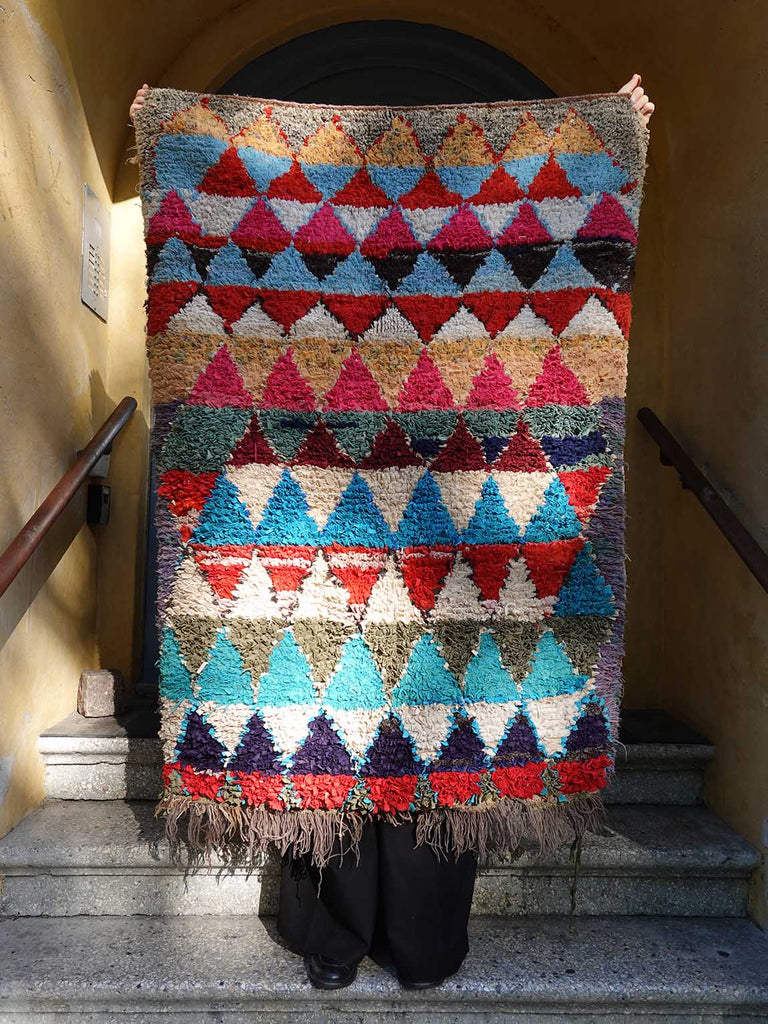 Marokkansk vintage tæppe - Boucheroite 97