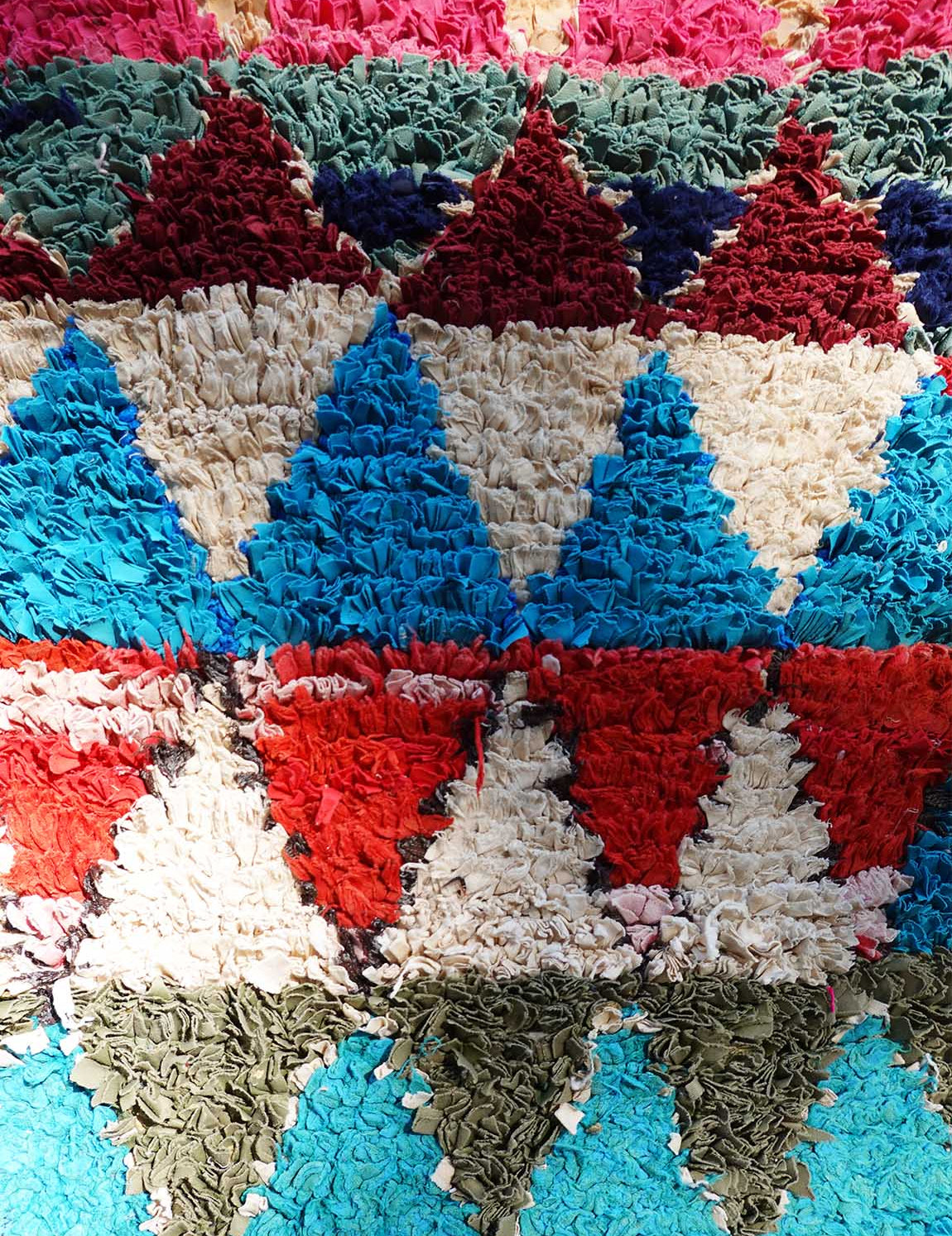 Moroccan vintage rug - Boucheroite 97