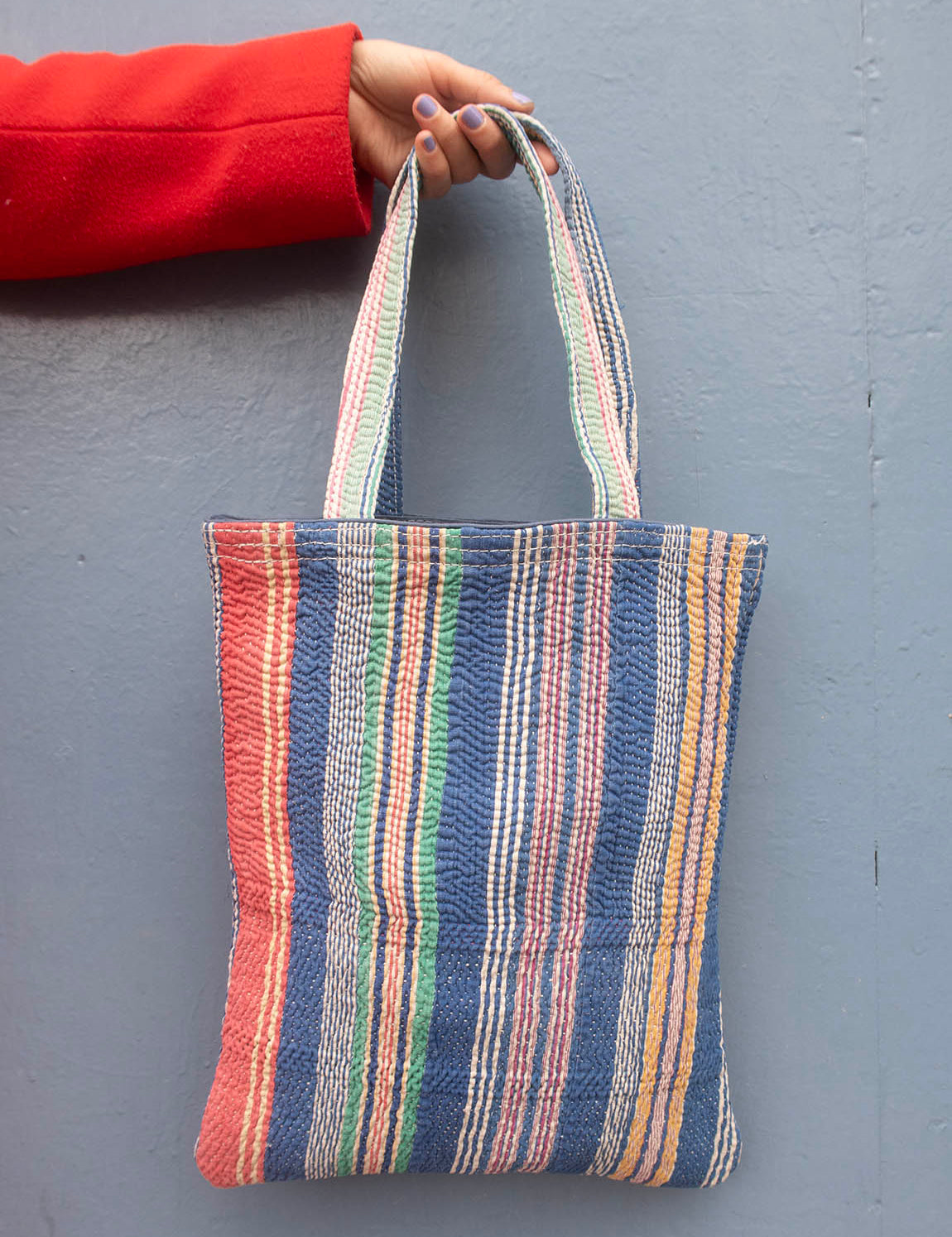 Kantha Mini Shopper 09
