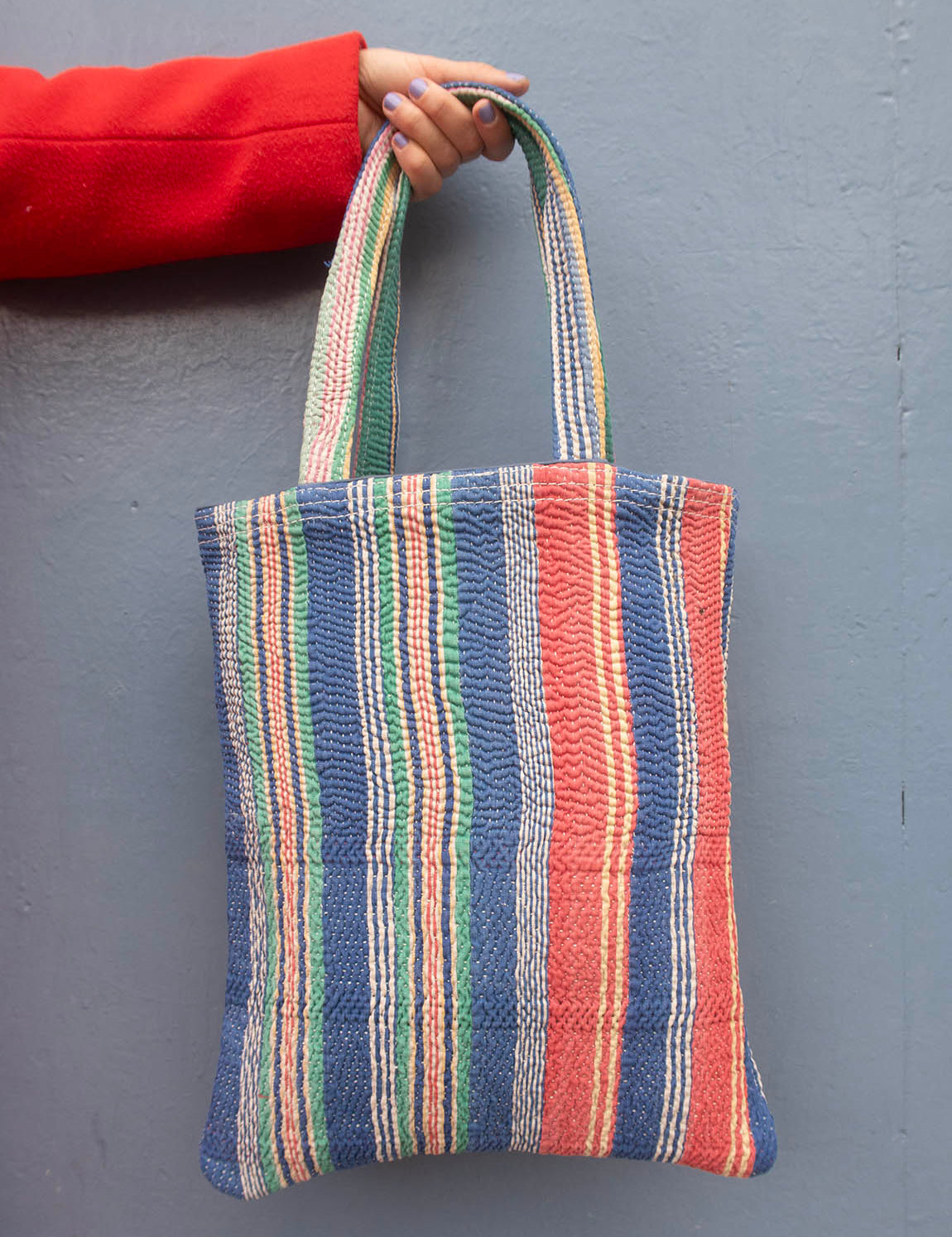 Kantha Mini Shopper 09