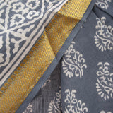 Bagru Scarf - Navy Blue