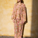 Pyjamas Blockprint - Pink