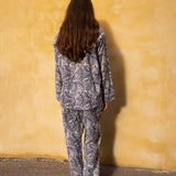 Pyjamas Blockprint - Blue Paisley
