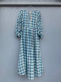 5013 - Alva Boho Dress - Blue
