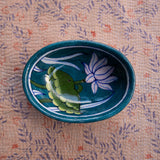 Blue Pottery Soap Dish - 03