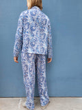 Pyjamas Blockprint - Blue Sky