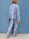 Pyjamas Blockprint - Blue Sky