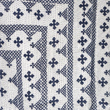 PRE-ORDER (nov. lev.) Cross stitch sengetæppe - Blue