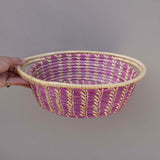 Nepalesisk Brødkurv - Oval w/twin handles
