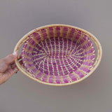 Nepalesisk Brødkurv - Oval w/twin handles
