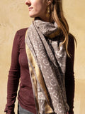 Bagru Tørklæde - Brown Grey