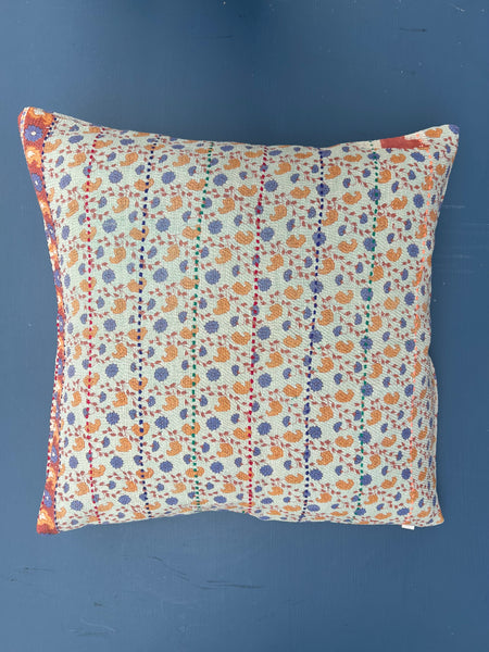 Indisk kantha pude L - 266