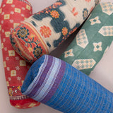Indian kantha cushion Cylinder - 814