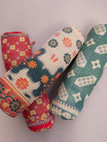 Indisk kantha pude Cylinder - 815