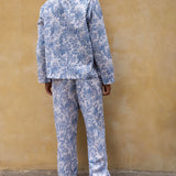 Pyjamas Blockprint - Delicate Blue