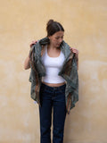 Bagru Scarf - Dusty Green