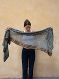 Bagru Scarf - Dusty Green