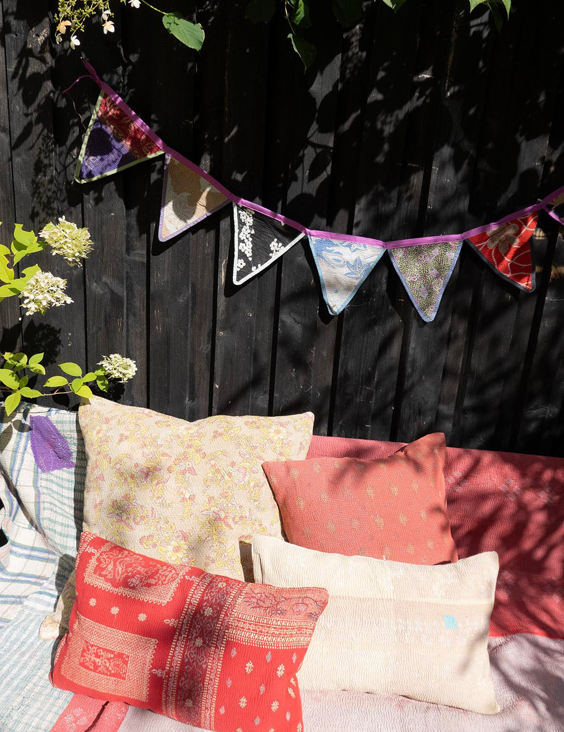 Flagline Kantha - Pink