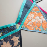 Flagline Kantha - Turquoise