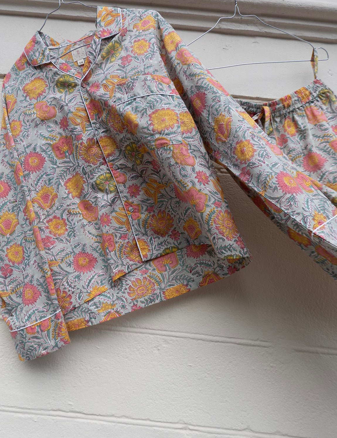 Pyjamas Blockprint - Summer Flower