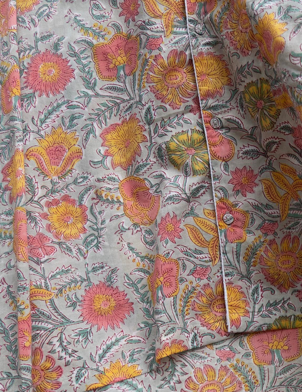 Pyjamas Blockprint - Summer Flower
