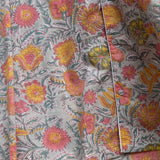 Pajamas Blockprint - Tangerine