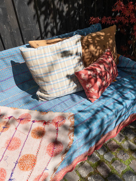 Indian Kantha Bedspread - 410