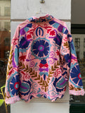 Suzani Jacket - Rose