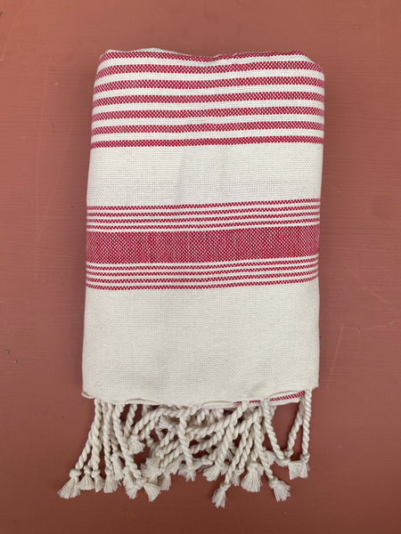 Hammam Håndklæde - Red