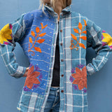 Indian Kantha Work Jacket - 10