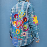 Indian Kantha Work Jacket - 10