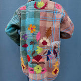 Indian Kantha Work Jacket - 15